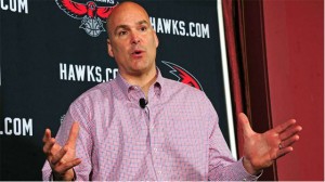 Hawks GM Danny Ferry has been disciplined for making racist comments. Scott Cunningham / NBAE