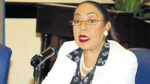 Acting Chief Medical Officer Dr Marion Bullock-DuCasse