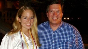 Dave Holloway (right) is back in Aruba to follow a new lead in the disappearance of his daughter Natalee Holloway (left).