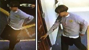 A screen grab from security camera footage, released by the Charleston (South Carolina) Police Department on June 18, 2015, shows the man suspected of killing nine people in a shooting at a historic black church (AFP Photo/) 