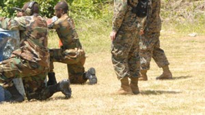 A flashback to firearms training from Tradewinds 2012. (FP) 