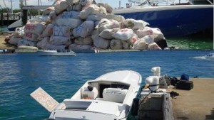 Drugs & Vessel seized by OPBAT on July 15, 2015. US Coast Guard photo