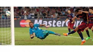 Pedro scored the winner as Barcelona beat Sevilla 5-4 in the Super Cup