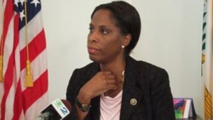 Rep. Stacey Plaskett of the U.S. Virgin Islands