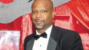 Dr Daniel Isom, professor in the Department of Criminology and Criminal Justice at the University of Missouri, St Louis, United States, at Crime Stop’s 25th anniversary awards banquet at the Jamaica Pegasus Hotel in New Kingston last Saturday. (PHOTO: COLLIN REID)