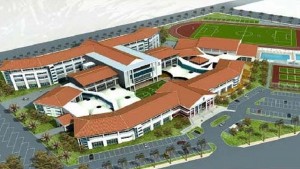 Typical Modern High School in Dubai