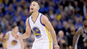 Monday's game against the Spurs was billed as a conference finals preview, but Stephen Curry and the Warriors quickly turned it into their run-of-the-mill, tongue-wagging blowout.