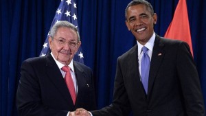 Barrack Obama+Raul Castro-1