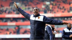 Man-of-the-match Odion Ighalo refound his goalscoring form when it mattered, opening the scoring for Watford, who ended Arsenal’s hopes of winning the FA Cup three years in succession with a 2-1 win at the Emirates Stadium yesterday.