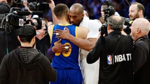 Kobe Bryant played his final game against the Warriors on Sunday. The Black Mamba left the court with the bragging rights