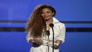 Janet Jackson accepts the Ultimate Icon Award during the 2015 BET Awards in Los Angeles, California, June 28, 2015.