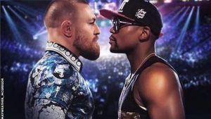 Floyd Mayweather (right) says he almost came out of retirement to fight Ultimate Fighting Championship (UFC)featherweight champion Conor McGregor